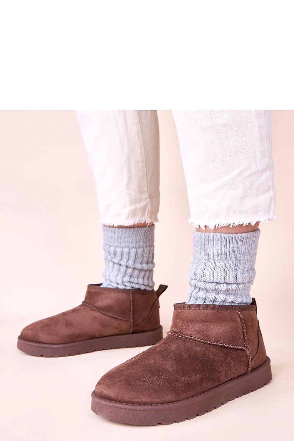 Elegant Chocolate Elriee Women's Snow Boots by Solea showcasing luxurious fur lining, perfect for winter style and comfort.