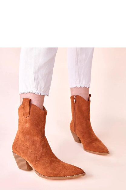 Solea luxury brown Alka cowboy boots, elegant heeled ankle footwear for women, showcasing superior comfort and stylish design, ideal for any chic outfit.