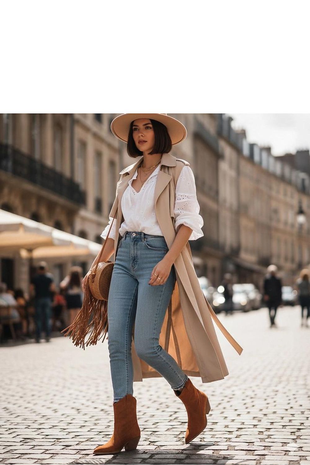 Elegant Solea heeled ankle boots in stylish brown suede, showcasing the unique Alka cowboy boot design for women, perfect for elevating any outfit with luxury.