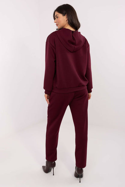 Italy Moda high waist tracksuit pants featuring tapered legs and an elastic waistband for a flattering fit and modern style.