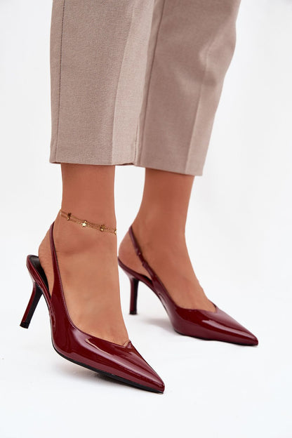 Elegant women's high heels pumps by Step in Style, featuring an 8 cm slim heel and a classic design suitable for formal occasions and sophisticated styling.