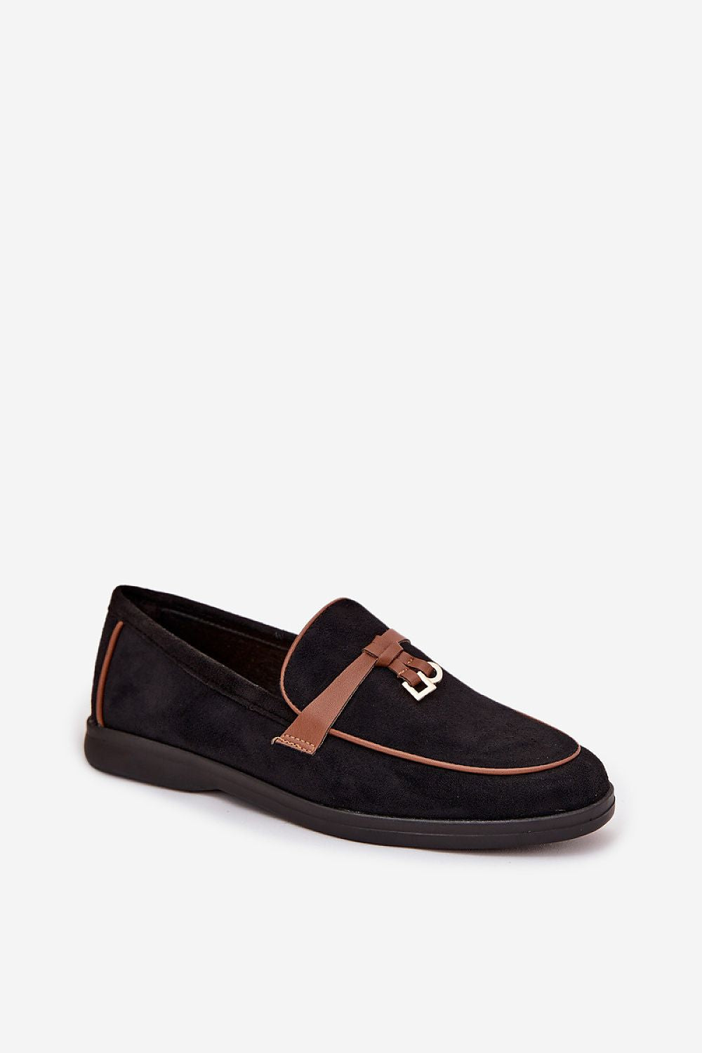 Step in Style Eco Suede Loafers displayed in various sizes, highlighting the eco-friendly materials and stylish appeal.