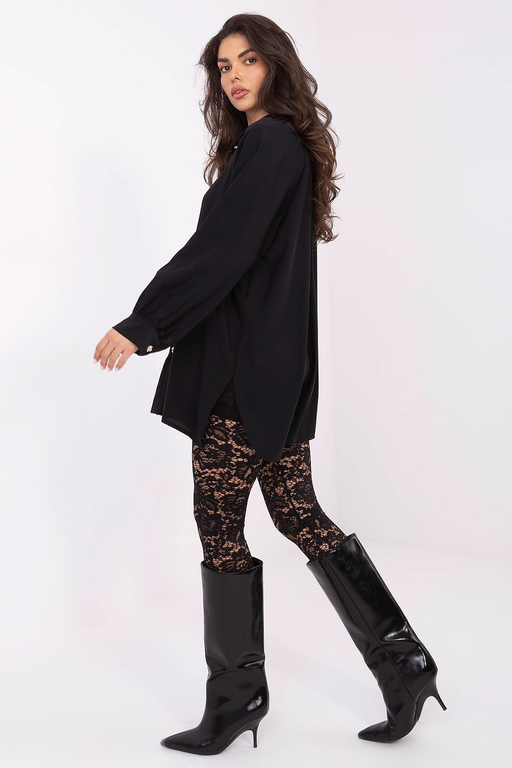 Stylish puff sleeves featured on a luxury long sleeve women's shirt by Factory Price, perfect for a sophisticated wardrobe upgrade.