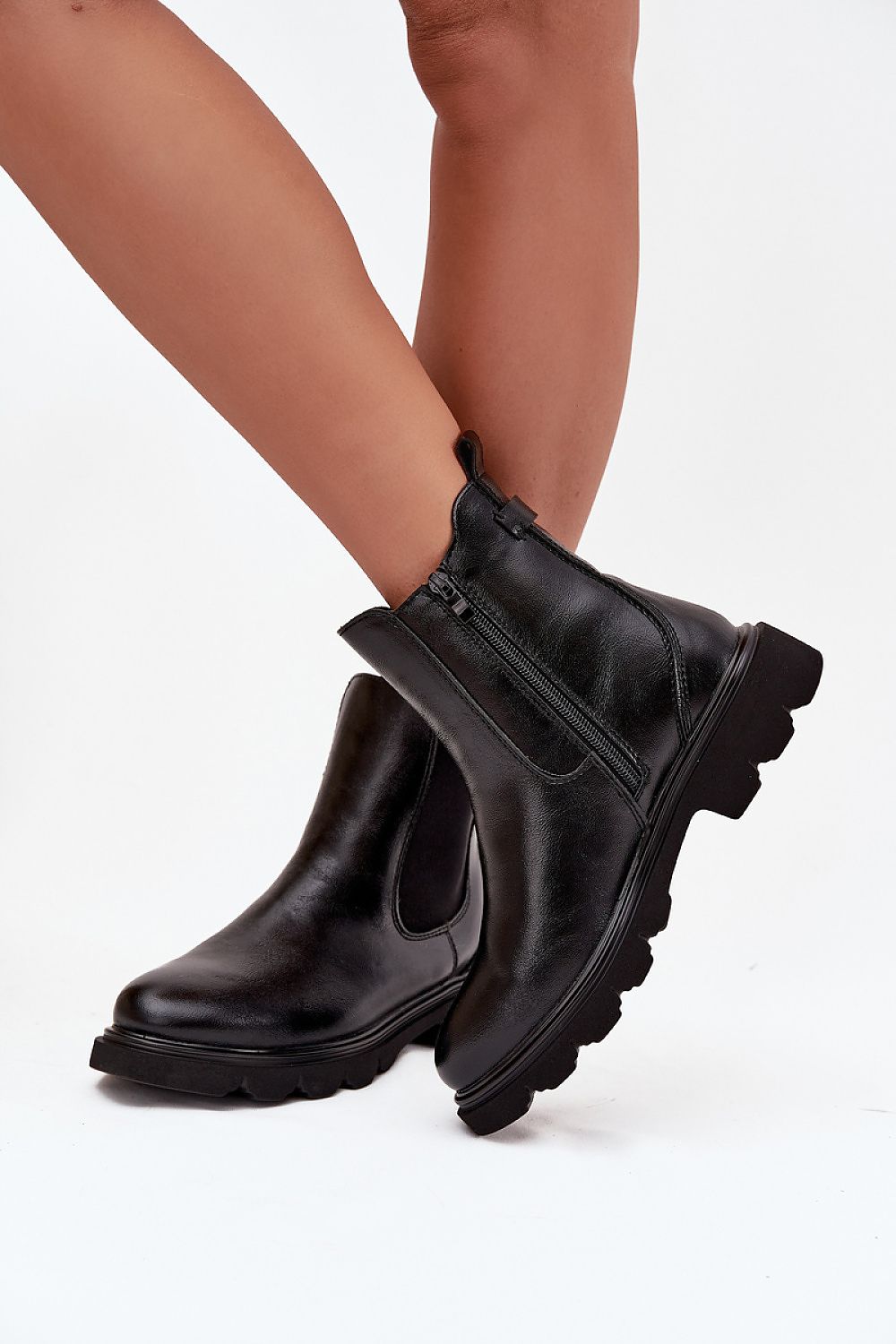 Stylish design of Luxury Women's Jodhpur Ankle Boots by Step in Style highlighting a flattering silhouette with a 3.5 cm heel, ideal for fashionable outfits.
