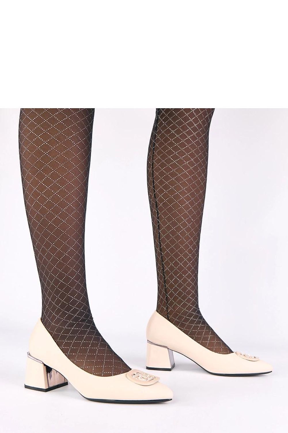 Solea Elegant Block Heel Pumps showcasing a classic pointed toe design, ideal for both formal and casual occasions.