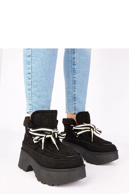 Close-up of Solea's Luxury Faux Suede Winter Snow Boots highlighting the plush fur lining and high-quality materials.