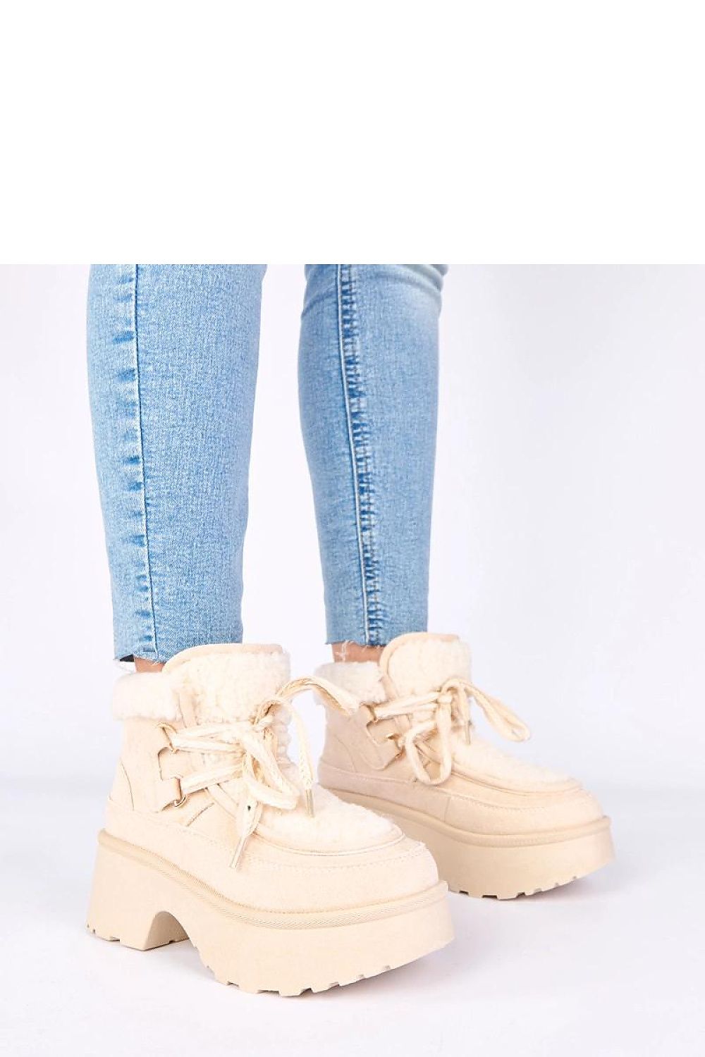 Luxury Faux Suede Winter Snow Boots by Solea, featuring a sleek design with high platform and fur lining for ultimate comfort and style during winter.