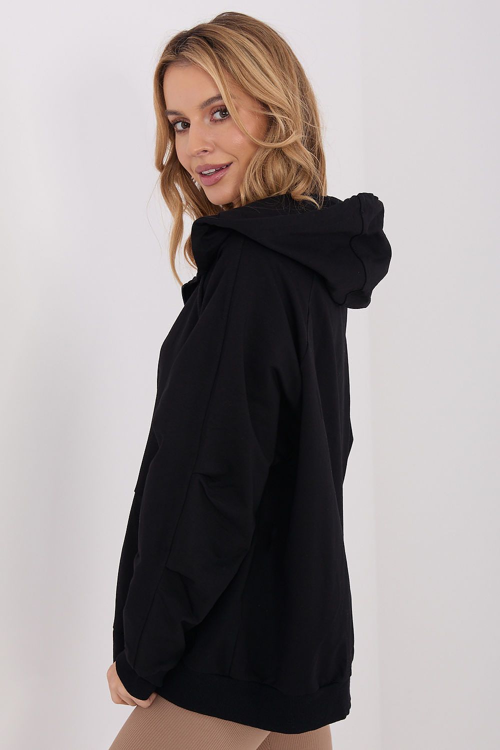 Comfortable Luxury Women's Hoodie Sweatshirt by Relevance, made from a premium cotton blend, perfect for casual outings or lounging at home.