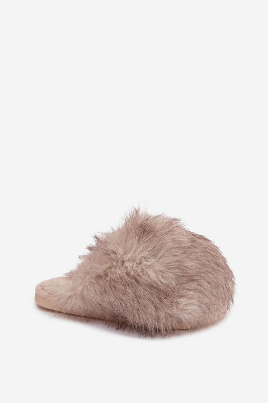 Elegant fur-lined women's slippers from Step in Style, showcasing winter comfort and chic design, suitable for cozy evenings by the fireplace.