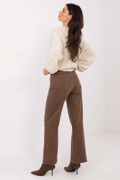 Stylish straight leg jeans, designed for elegance and comfort, available at Factory Price for modern women.