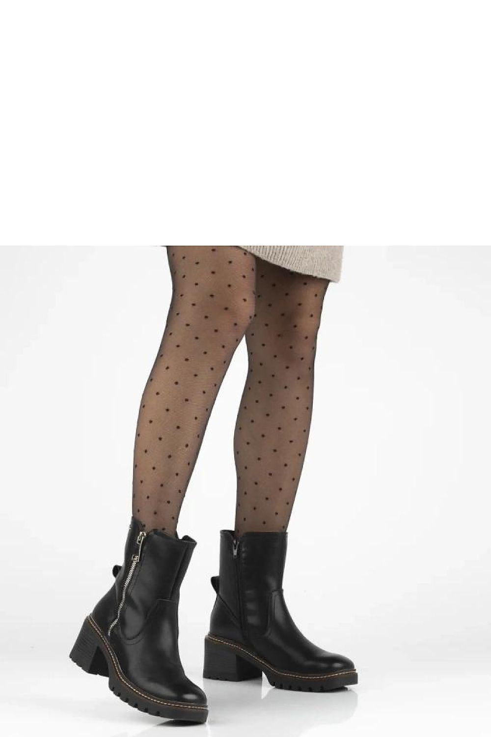 Luxurious Brenda black leather ankle boots by Solea featuring a 6.5 cm stiletto heel, designed for timeless elegance and comfort, perfect for any occasion.