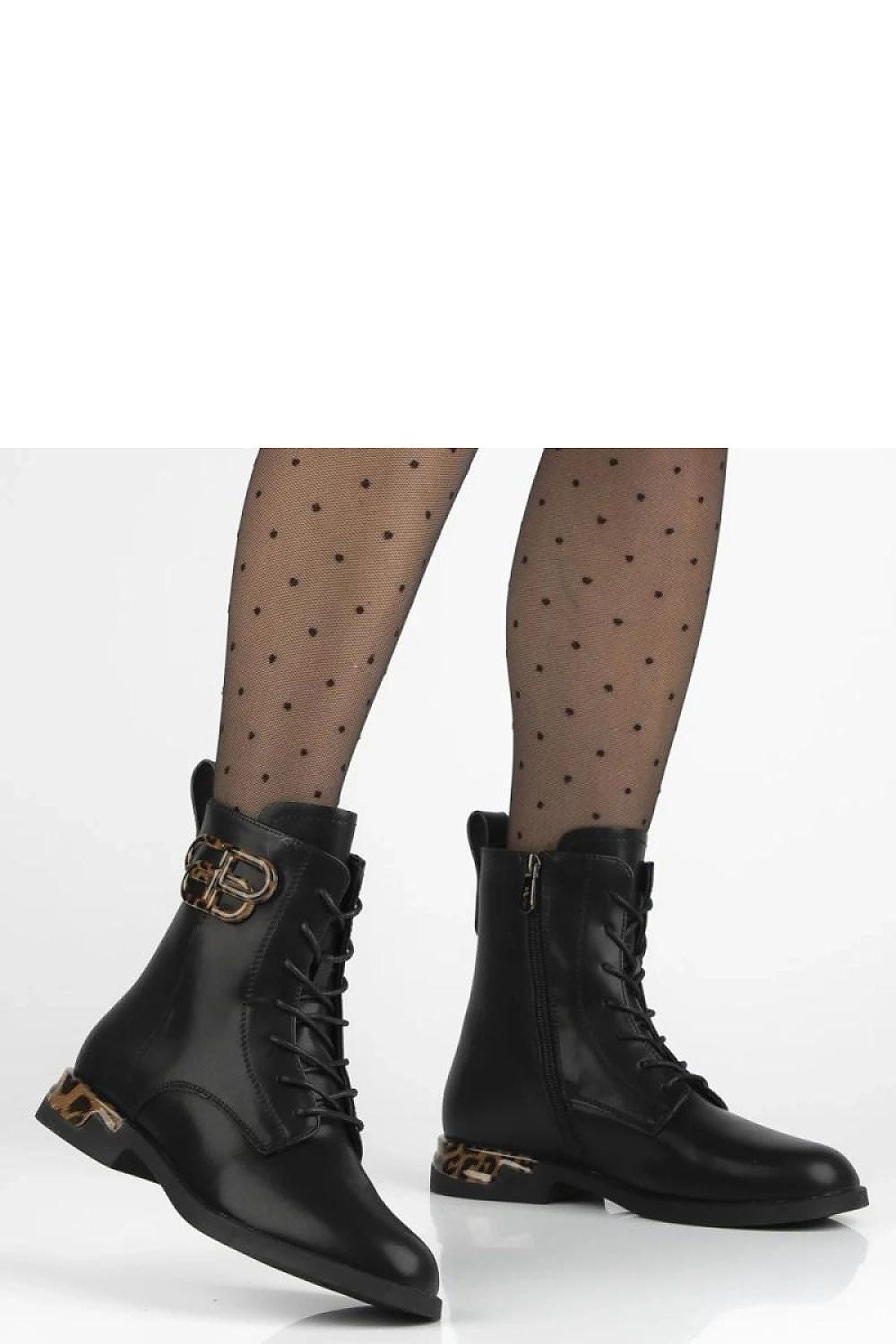 Elegant Filippo Ricka black leather ankle boots featuring a stylish panther motif, perfect for sophisticated occasions and daily wear.