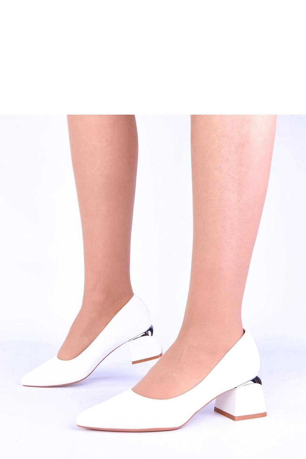 Elegant Solea black pumps with a comfortable low heel and exquisite silver detailing, perfect for versatile styling from office to evening wear.