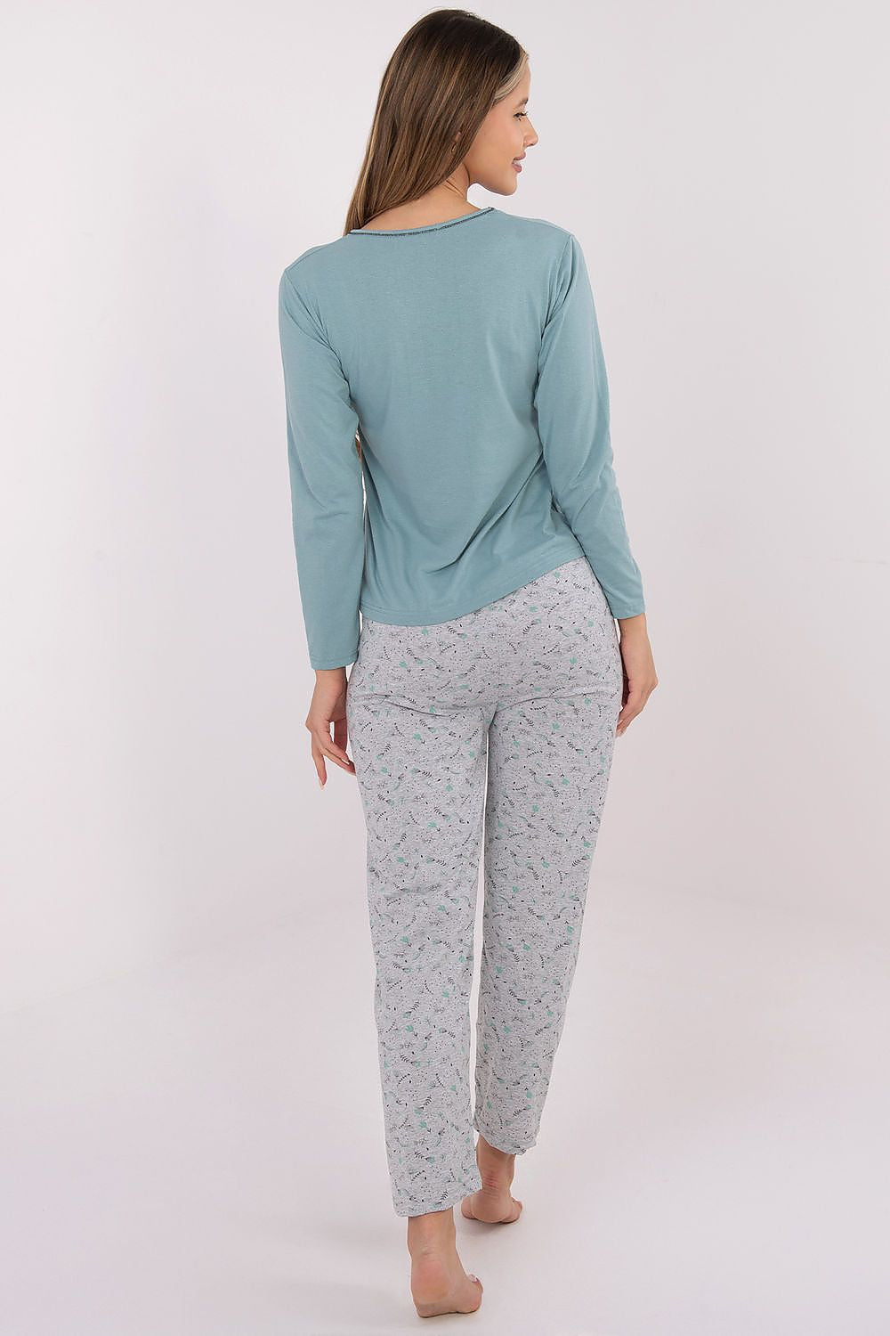 Comfortable pink cotton pants from Forever Pink's Luxury Women's Pyjama Set, designed for breathability and style with a unique print detail.