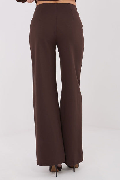 Chic high waist wide leg trousers by Rue Paris, designed for effortless wear and ultimate comfort throughout the day.