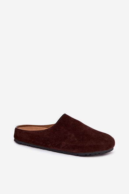 Stylish Eco Suede Women's Slippers by Step in Style, featuring a chic design and 3 cm sole for enhanced comfort, perfect for luxury home relaxation.