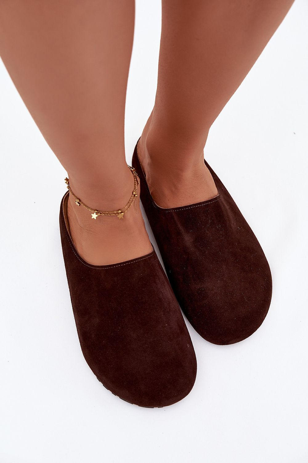 Elegant Eco Suede Women's Slippers from Step in Style, designed with a thicker sole for supreme comfort, ideal for stylish home wear, sizes EU 36-41.