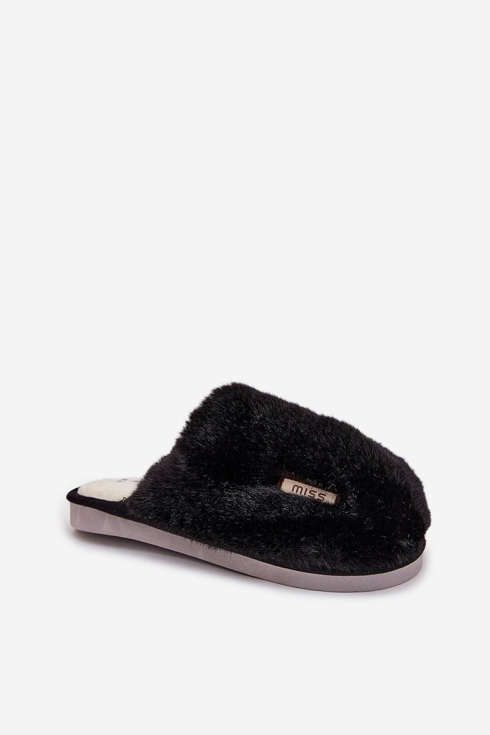 Cozy and exquisite women's slippers in plush fur, crafted by Step in Style, perfect for relaxing at home, available in EU sizes 36-41.