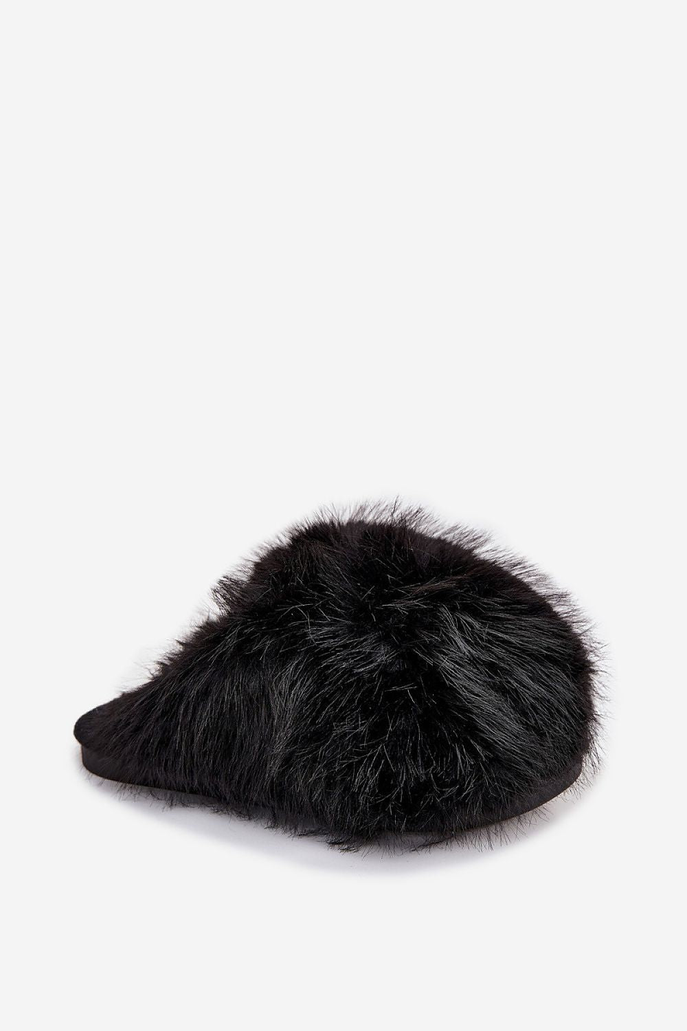 Stylish and warm women's fur slippers from Step in Style, ideal for winter relaxation next to the fireplace.