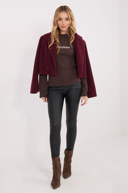 Timeless Rue Paris casual blouse designed for versatility, crafted in a comfortable cotton-elastane blend for perfect fit and elegance.