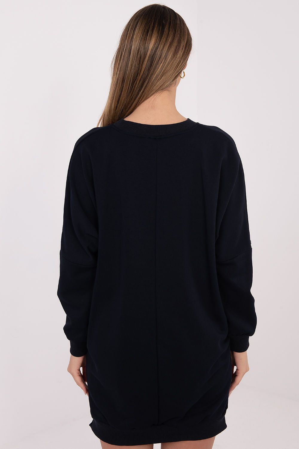 Relevance's stylish cotton spandex daydress, highlighting its soft fabric and feminine silhouette, designed for effortless comfort in daily outfits.