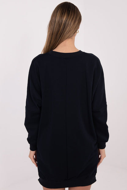 Relevance's stylish cotton spandex daydress, highlighting its soft fabric and feminine silhouette, designed for effortless comfort in daily outfits.