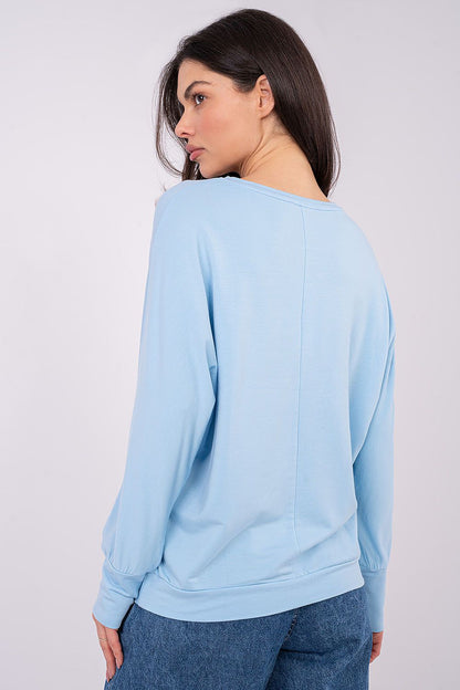 Classic long sleeve Women's Blouse by Relevance, designed for everyday elegance, tailored from luxurious micro modal fabric with a perfect fit.