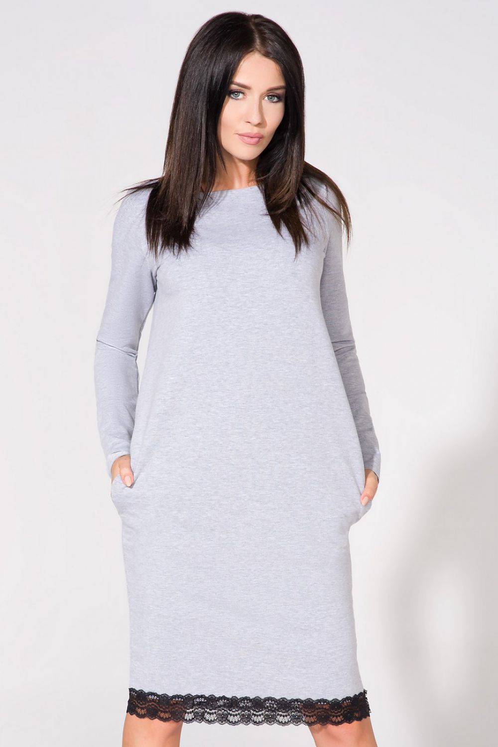 Sophisticated Tessita Daydress by Tessita with chic pockets in-seam, ideal for effortlessly combining comfort with luxury.