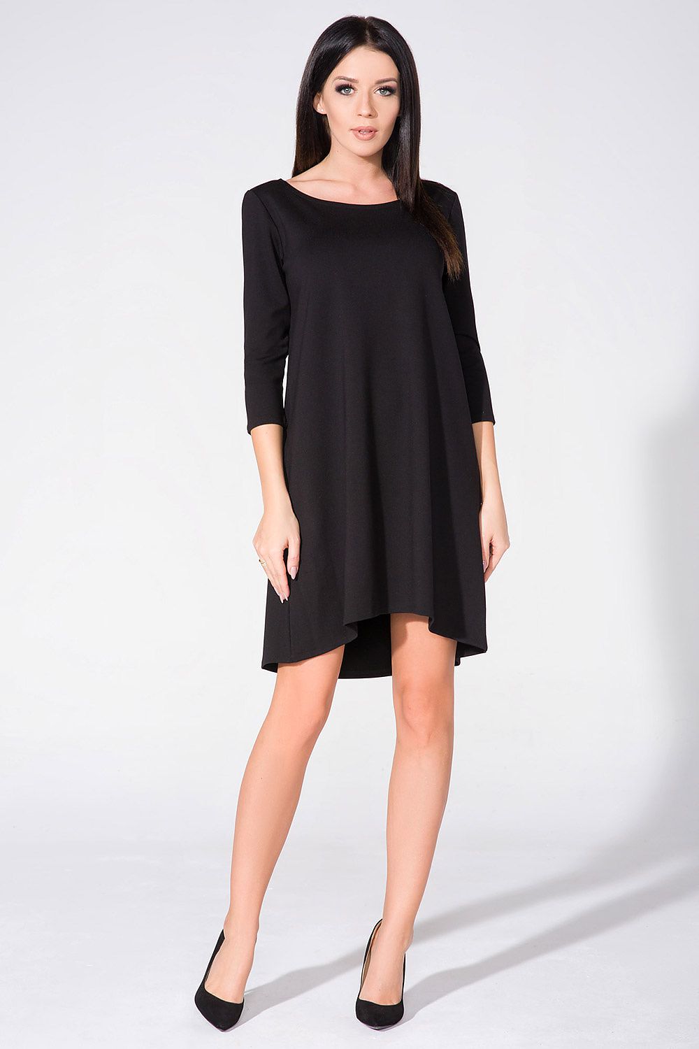 Tessita Daydress with an extended back design, embodying elegance and sophistication for upscale occasions.