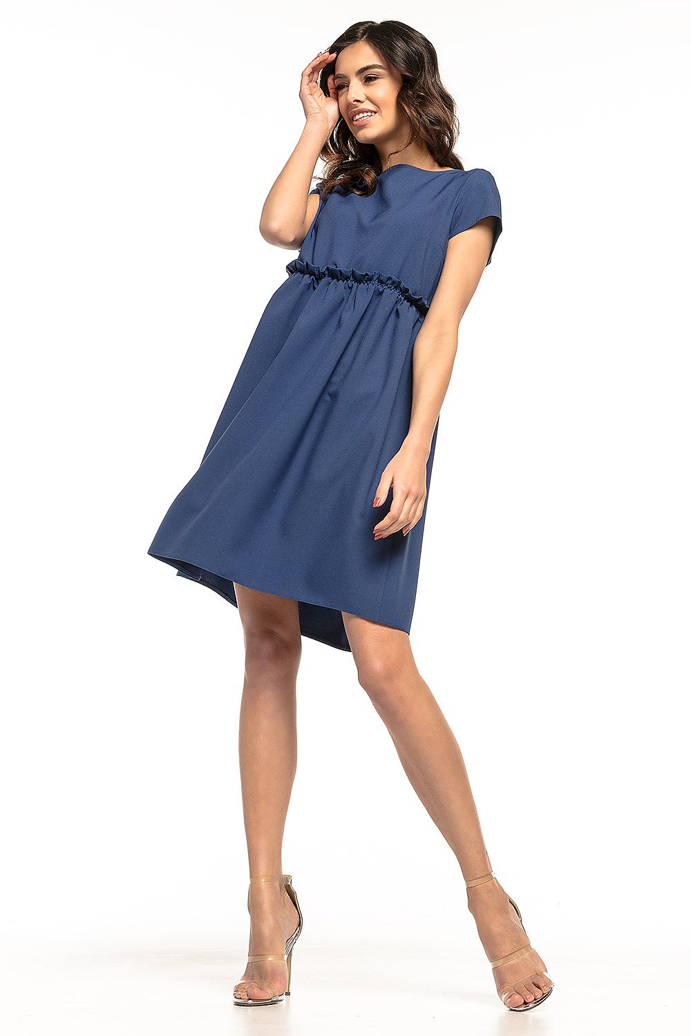 Versatile Tessita daydress, ideal for any event, beautifully styled with accessories for a sophisticated look.