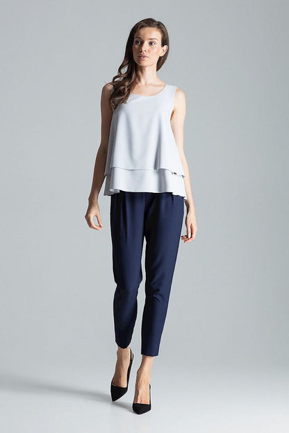 Unique design elements of the Pristine Blouse Figl enhancing luxury looks.