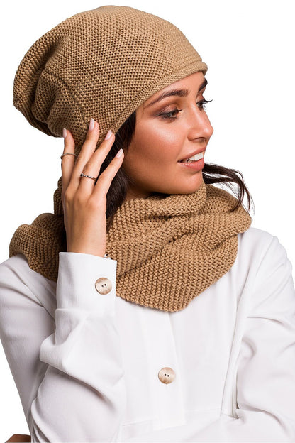 Elegant 100% Acrylic Infinity Scarf from BE Knit - Stylish and Cozy Chimney Snood for chilly seasons.