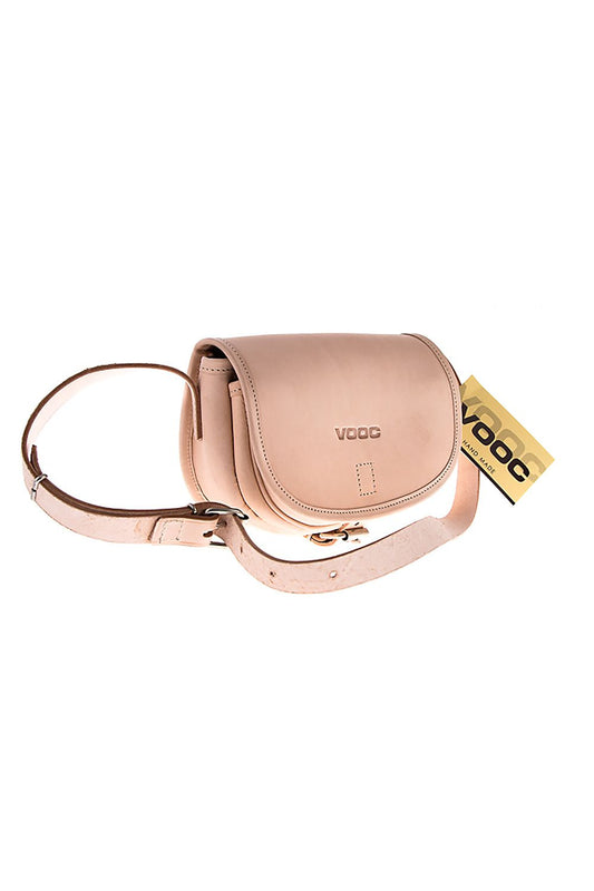 Handmade Vintage Leather Postbag by Verosoft - Elegant Small Purse with Adjustable Strap, crafted from premium juchta leather, showcasing a chic vintage design.