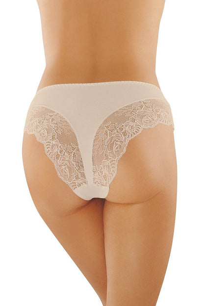 Luxurious Babell panties featuring delicate lace detailing, designed for elegance and comfort. Ideal for enhancing feminine allure and providing everyday wear softness.