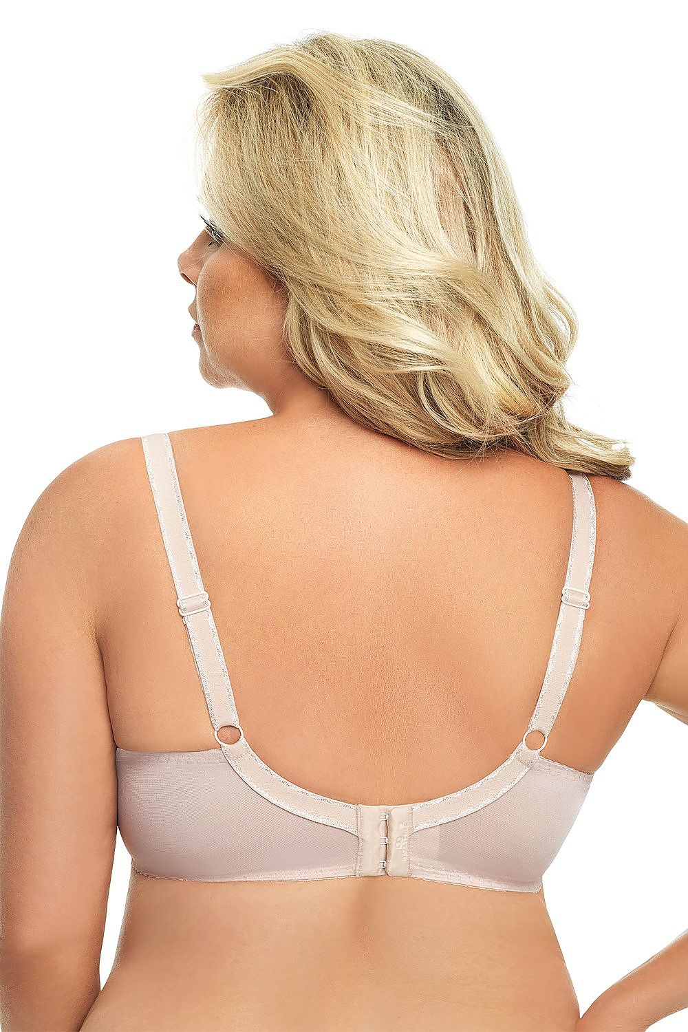 Elegant Gorsenia Lingerie nursing bra, designed for comfort and support during breastfeeding with its innovative Click-Clack cup detachment system.
