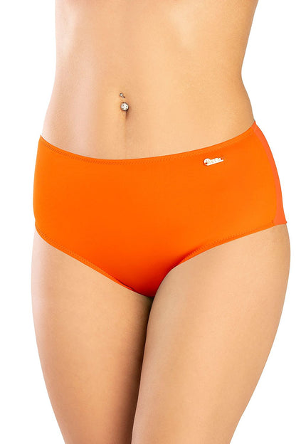 Vibrant orange swimming panties from Marko, designed for ultimate comfort and a trendy look, made with high-quality Italian fabric.