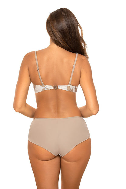 Back view of the Luxury Marko 2-piece swimsuit, highlighting the adjustable straps and elegant back closure. Crafted from high-quality Italian materials, designed for comfort and style.