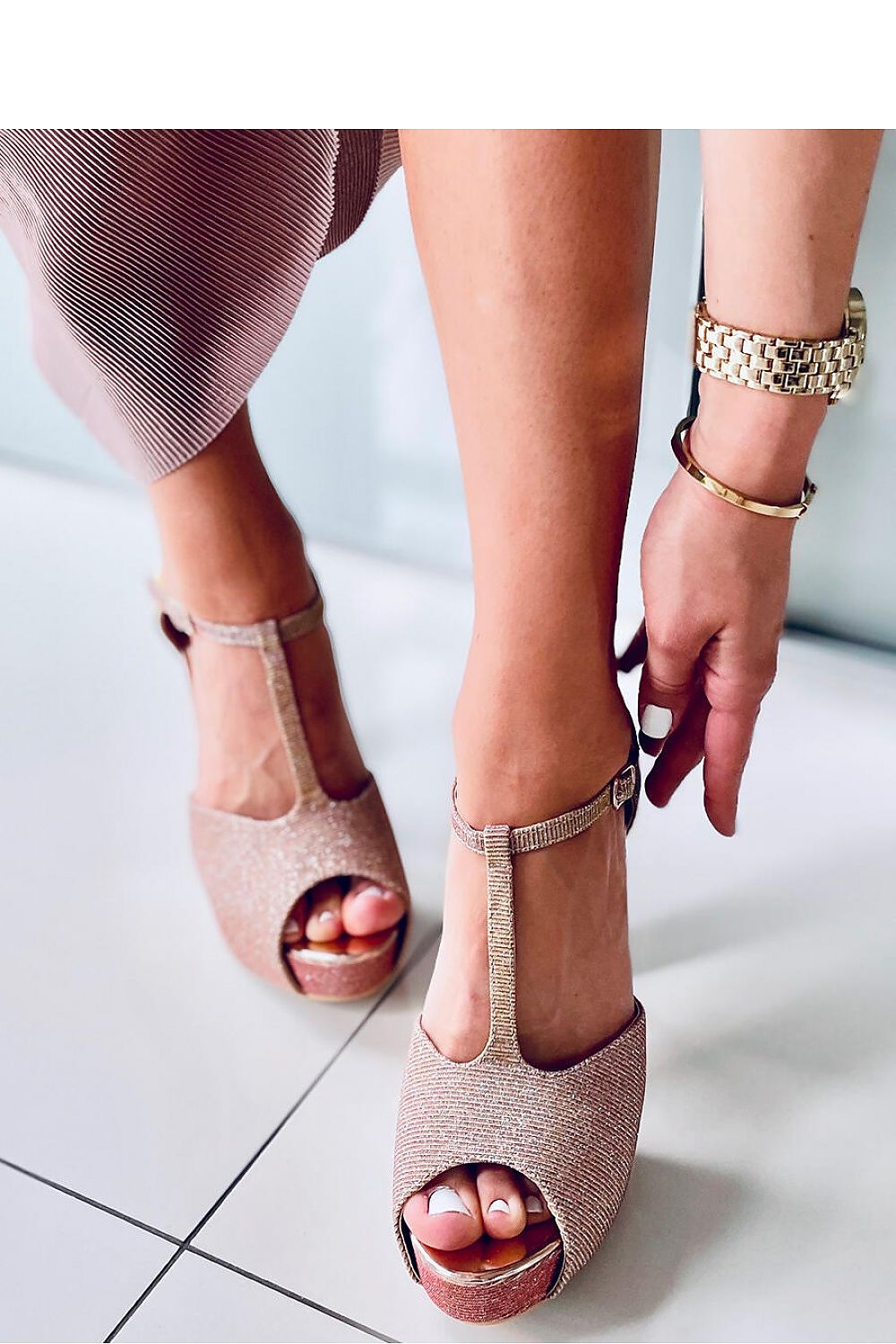  Heel sandals model 166925 Inello 