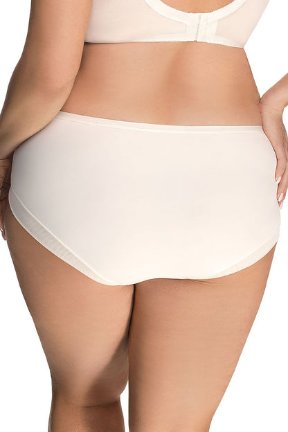 Back view of Gorsenia luxury microfiber panties, highlighting the smooth design and delicate finish, perfect for comfortable and stylish everyday wear.