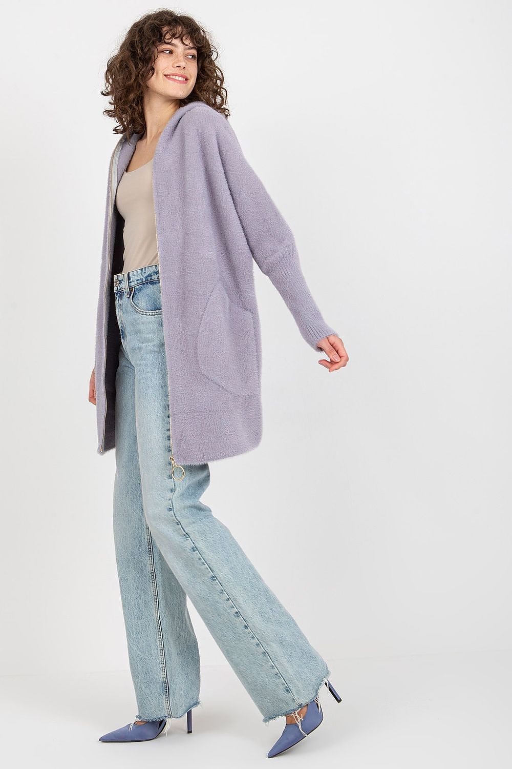 Luxury Women's Coat MBM with Hood and Long Sleeves in a stylish design