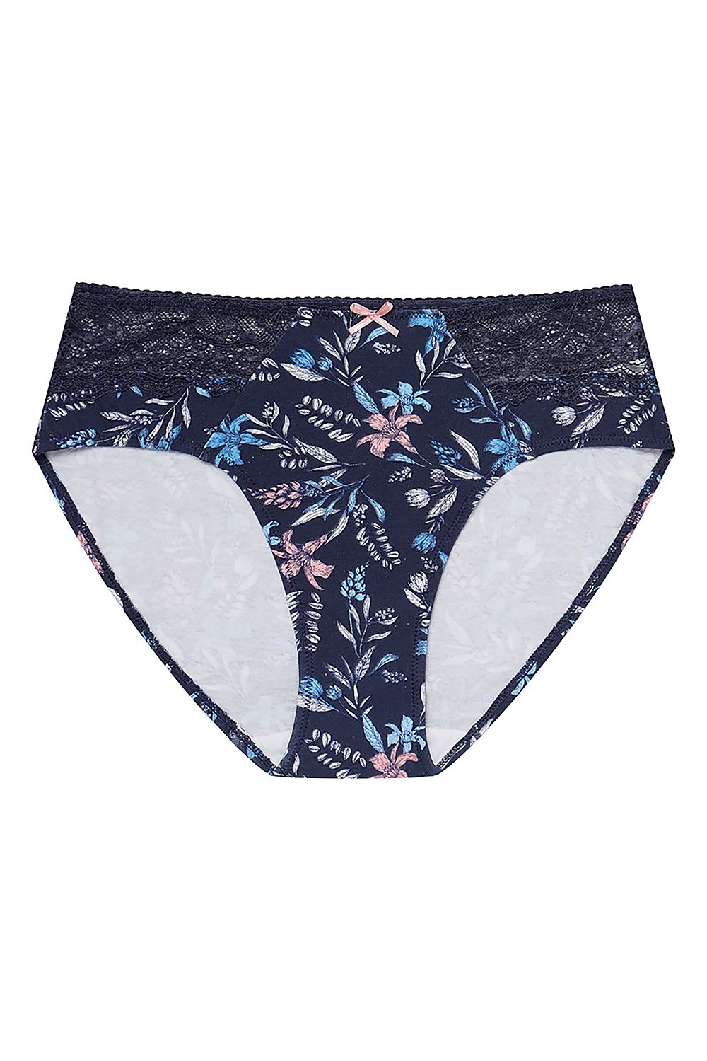 Henderson HALLY Classic Cotton Lace Panties showcasing the elegant comfort fit and luxurious design.