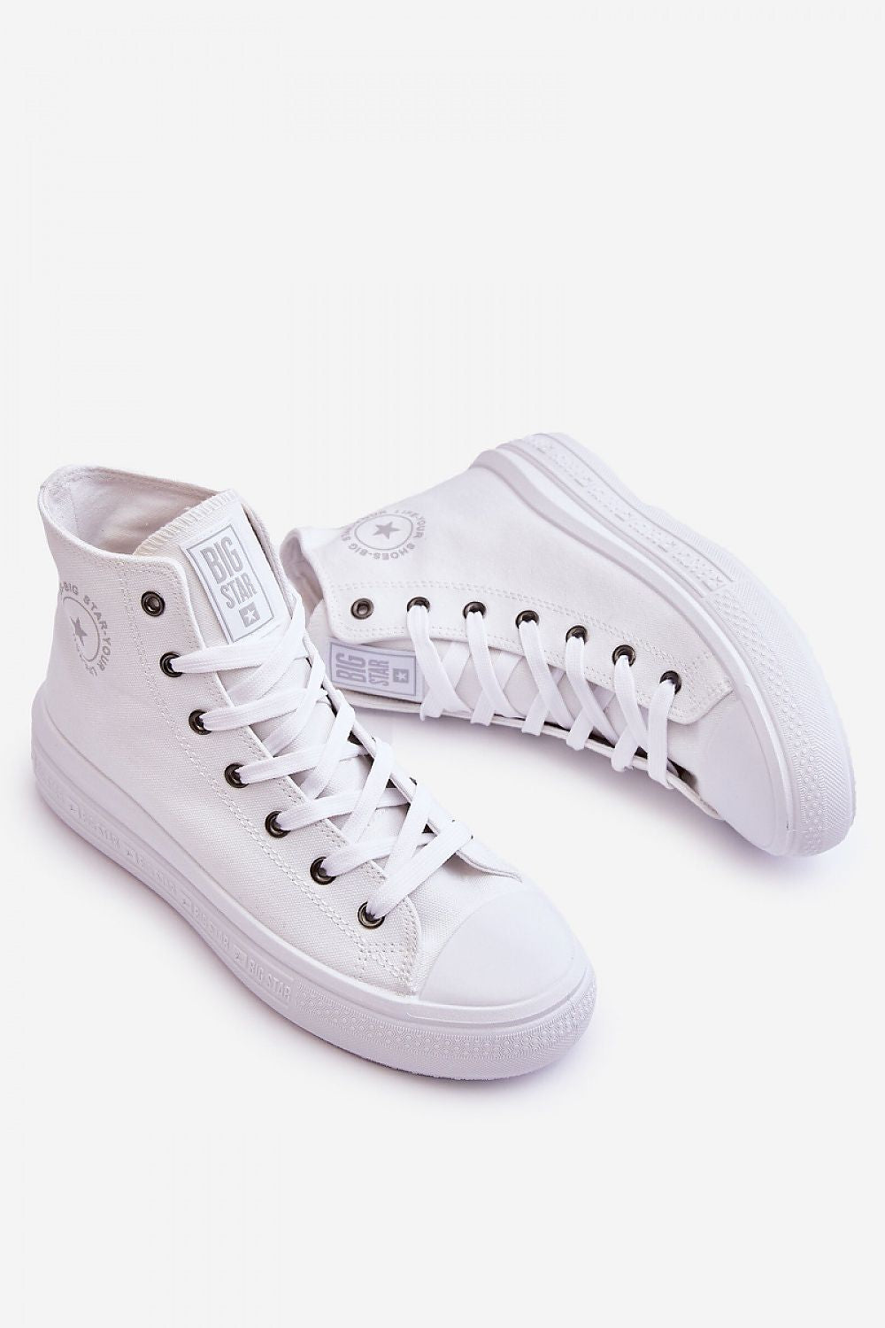 Versatile Big Star women's high-top sneakers showcasing a classic look and non-slip sole, ideal for everyday wear - Step in Style.
