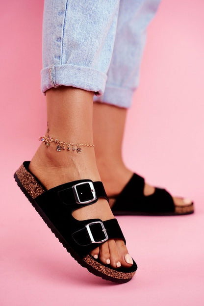 Close-up of Luxury Step In Style Flip-Flops featuring soft fabric and elegant design, ideal for comfort and fashion.