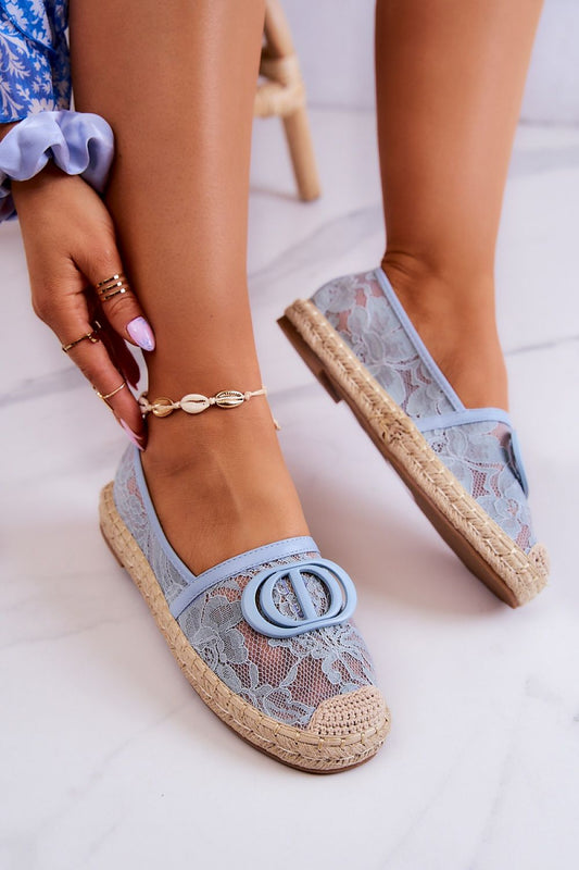 Chic slip-on espadrilles with braided design by Step in Style, showcasing eco leather trim and comfortable textile fabric.