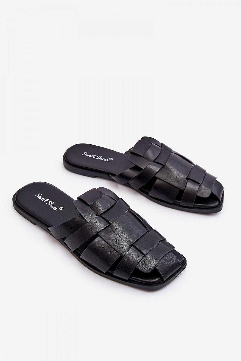 Luxury women's slip-on flip-flops made with eco leather by Step in Style, showcasing a chic design for hot days.