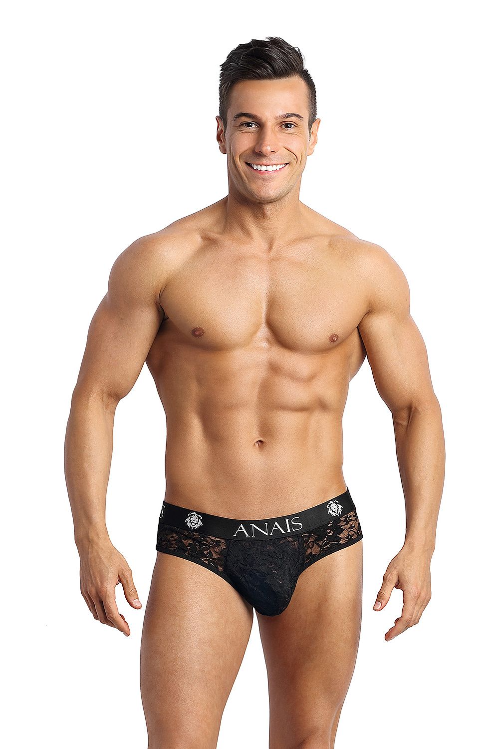 Anais Luxury T-Backs Thong for Men, featuring delicate elastics designed for ultimate comfort and a perfectly fitting masculine silhouette.