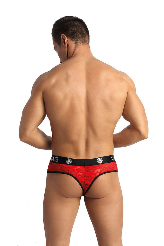 Luxurious Anais extremely comfortable masculine T-Backs thongs showcasing delicate elastics for an elegant fit and exceptional comfort.