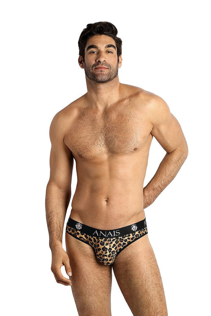 Luxury men's briefs by Anais, showcasing a comfortable fit with a premium spandex and polyamide blend, highlighted by an elegant design.