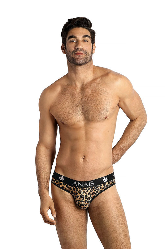 Luxury men's briefs by Anais, showcasing a comfortable fit with a premium spandex and polyamide blend, highlighted by an elegant design.