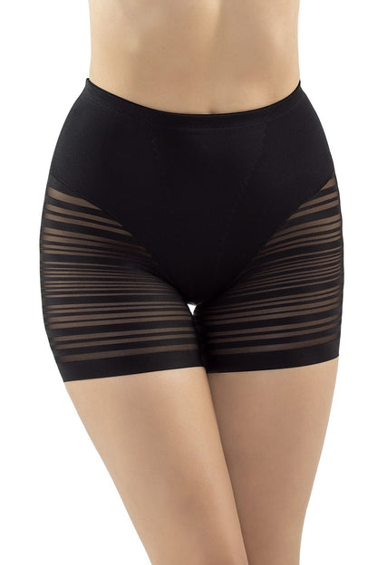 Luxury figure-shaping panties by Eldar, featuring elegant striped mesh detail and a comfortable fit, perfect for every body type.
